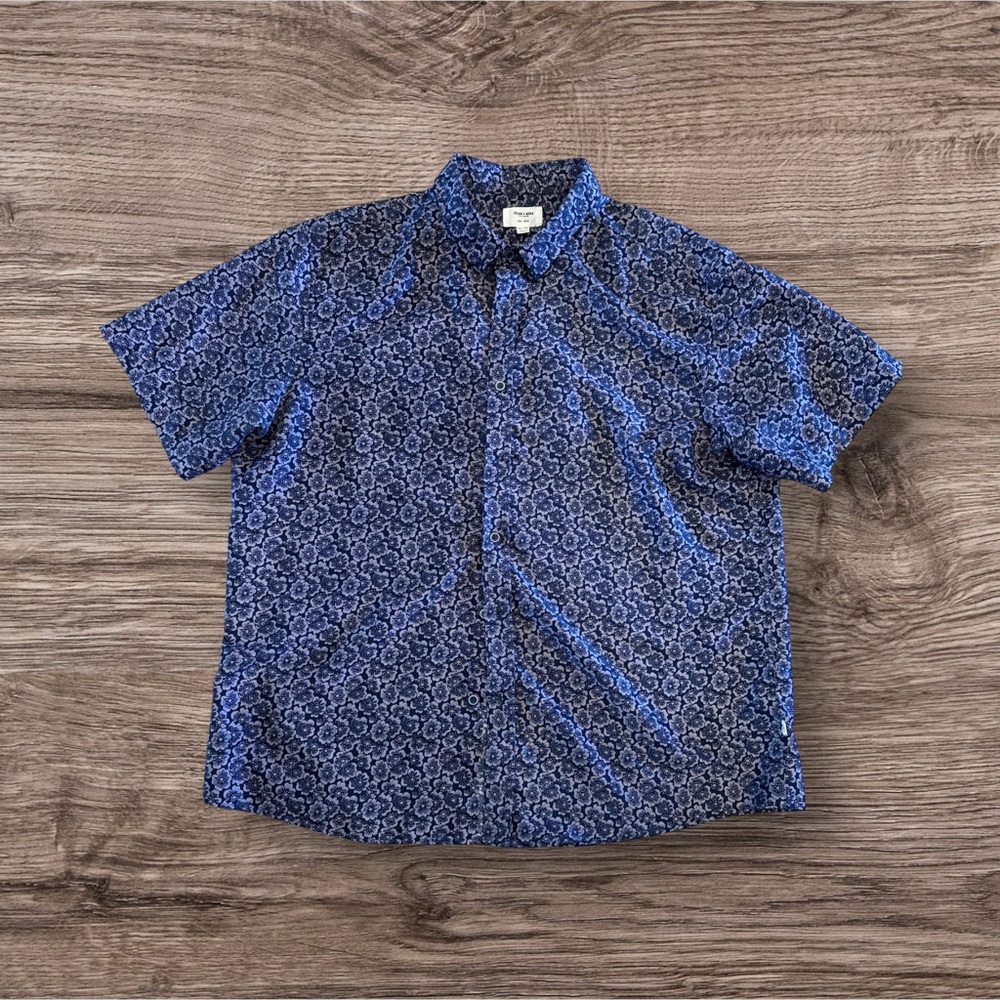 Men's Purple Patterned Casual Shirt